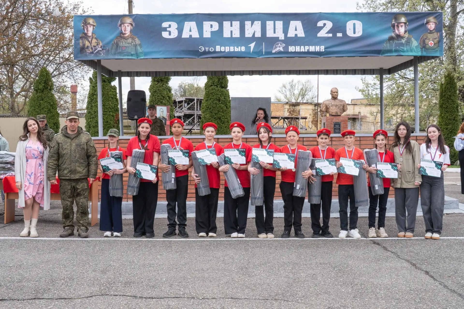 В Майкопе подвели итоги муниципального этапа Всероссийской военно-патриотической игры «Зарница 2.0».