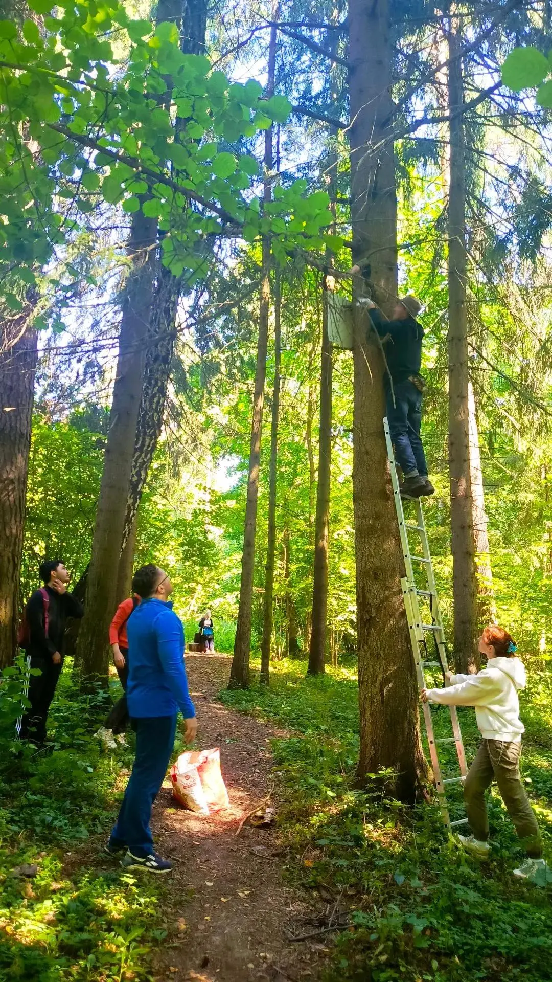 В Одинцовском парке культуры, спорта и отдыха прошла акция «НАСЛЕДИЕ — Одинцовские древ...