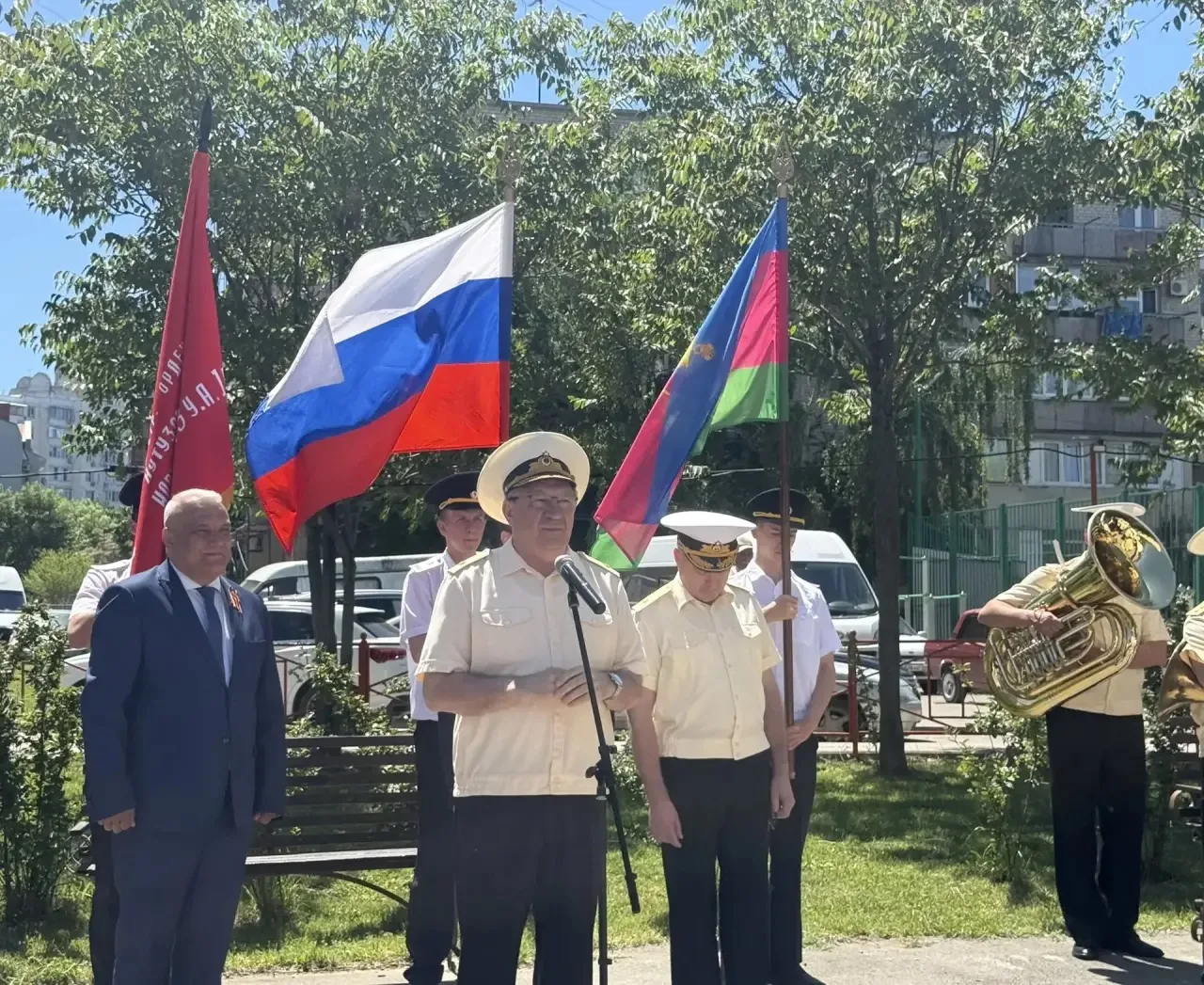 Связь поколений: в Анапе открыли Стену Памяти пограничной охраны 🇷🇺  🛡В преддверии Дня пограничника 