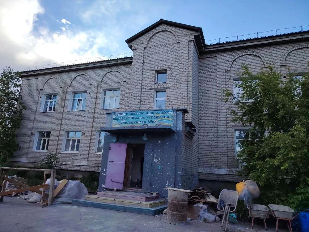 Детский сад «Кораблик» в Чернышевске скоро снова примет своих воспитанников уже обновле...