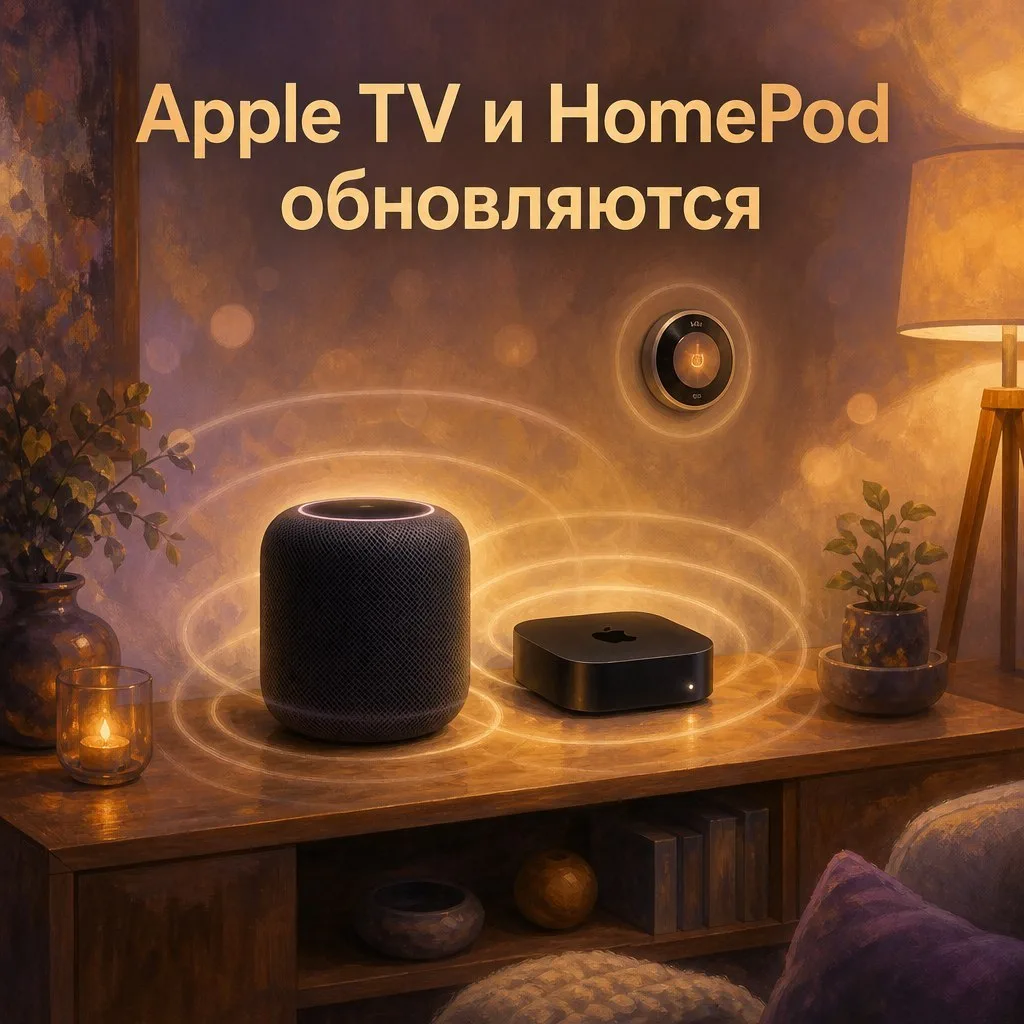 Новые Apple TV и HomePod на подходе