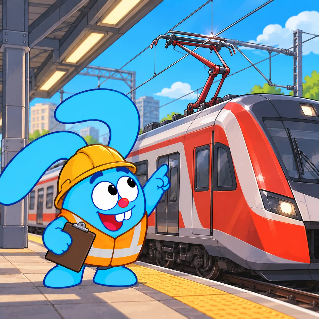 🚆 Зачем электропоезду устройство на крыше?
