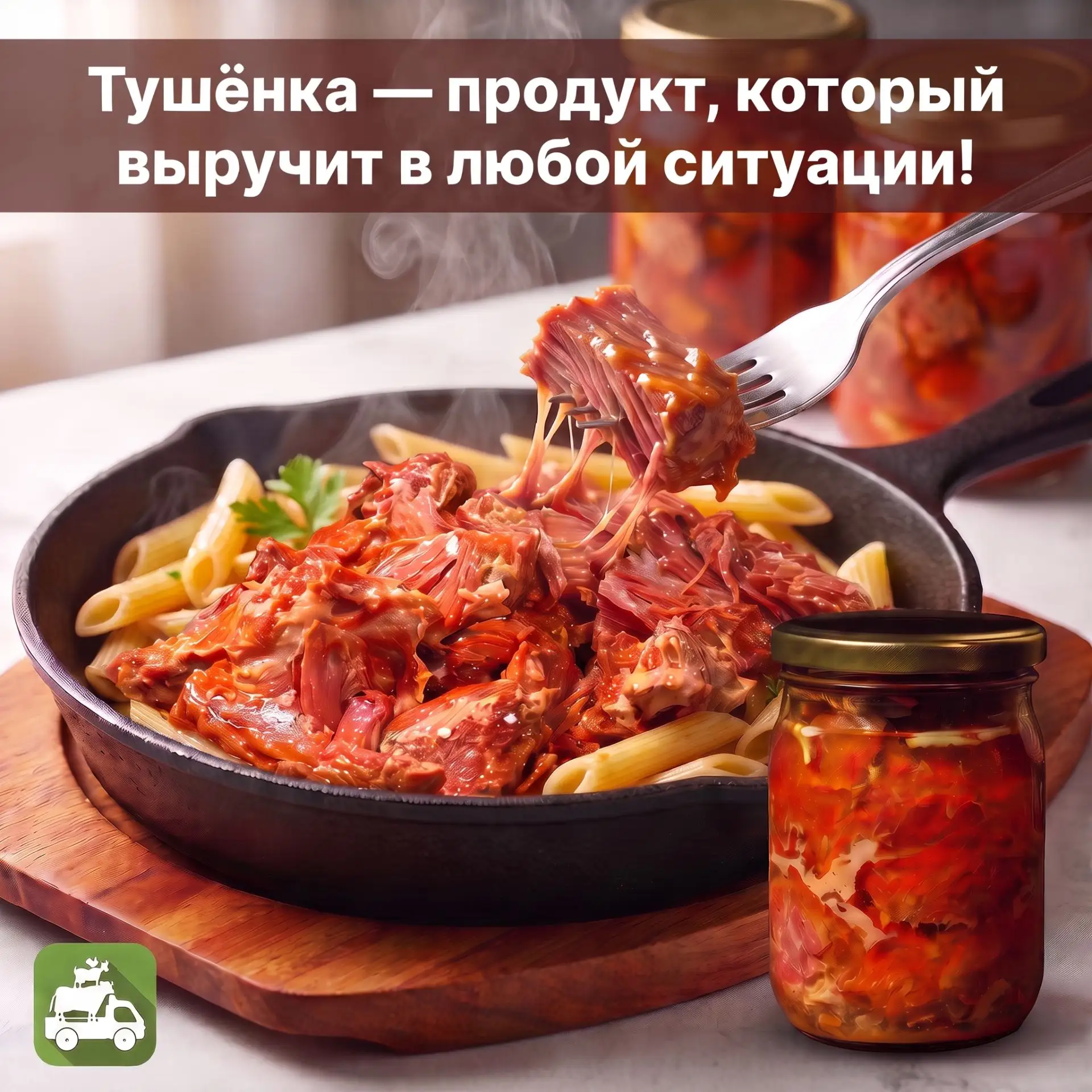 🔥Тушёнка – вкусный, сытный и невероятно удобный продукт, который выручит в любой ситуа...