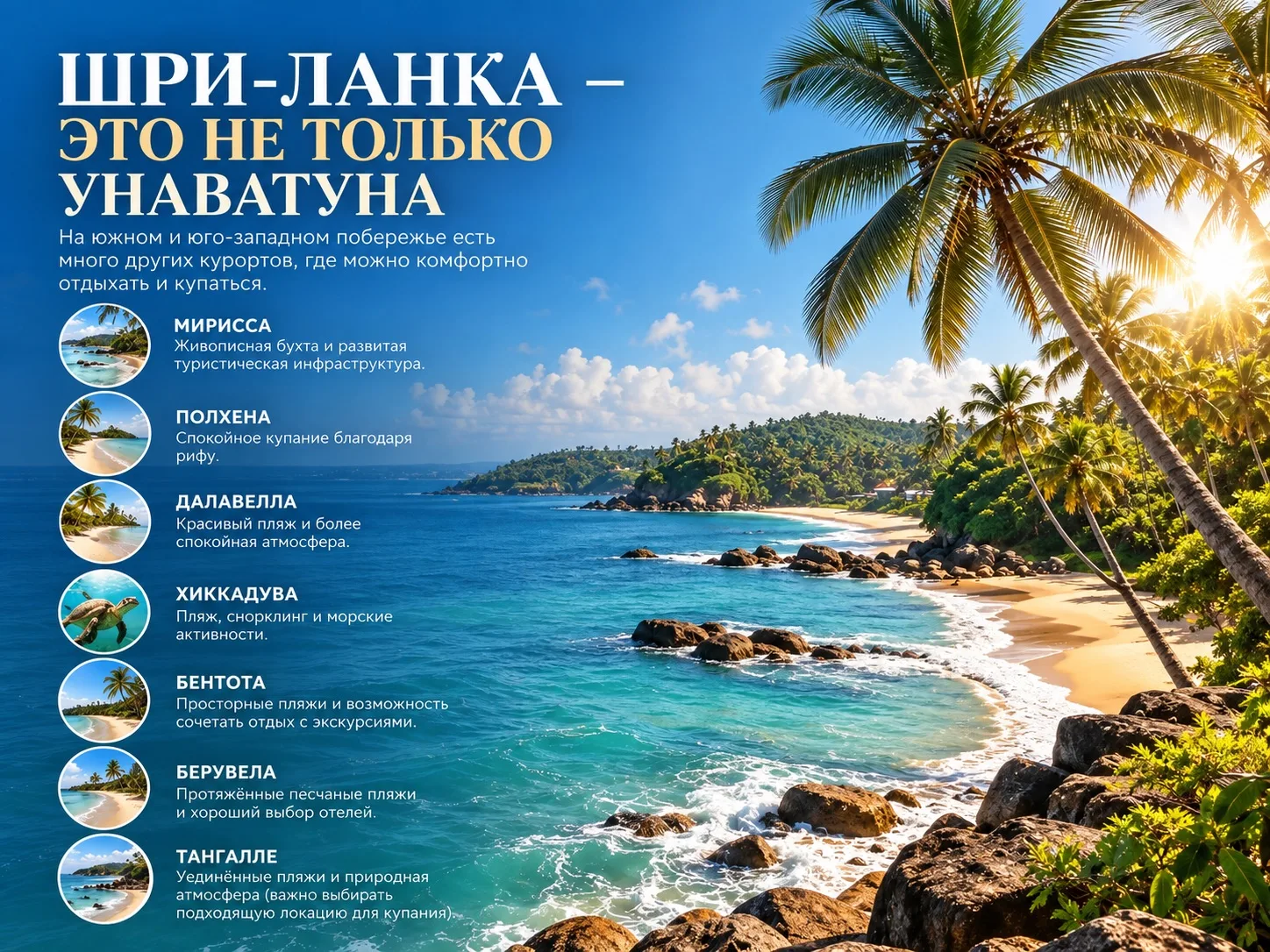 ШРИ-ЛАНКА  —  ЭТО НЕ ТОЛЬКО УНАВАТУНА 🇱🇰
