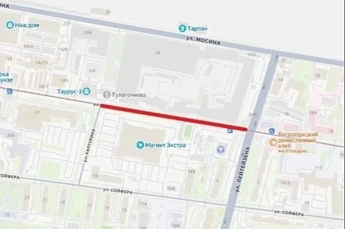 В Туле с 16 июня будет закрыт участок улицы Коминтерна — от Халтурина до Лейтейзена.

Это связано с 