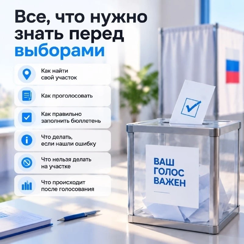 Важные сведения перед выборами 🗳️