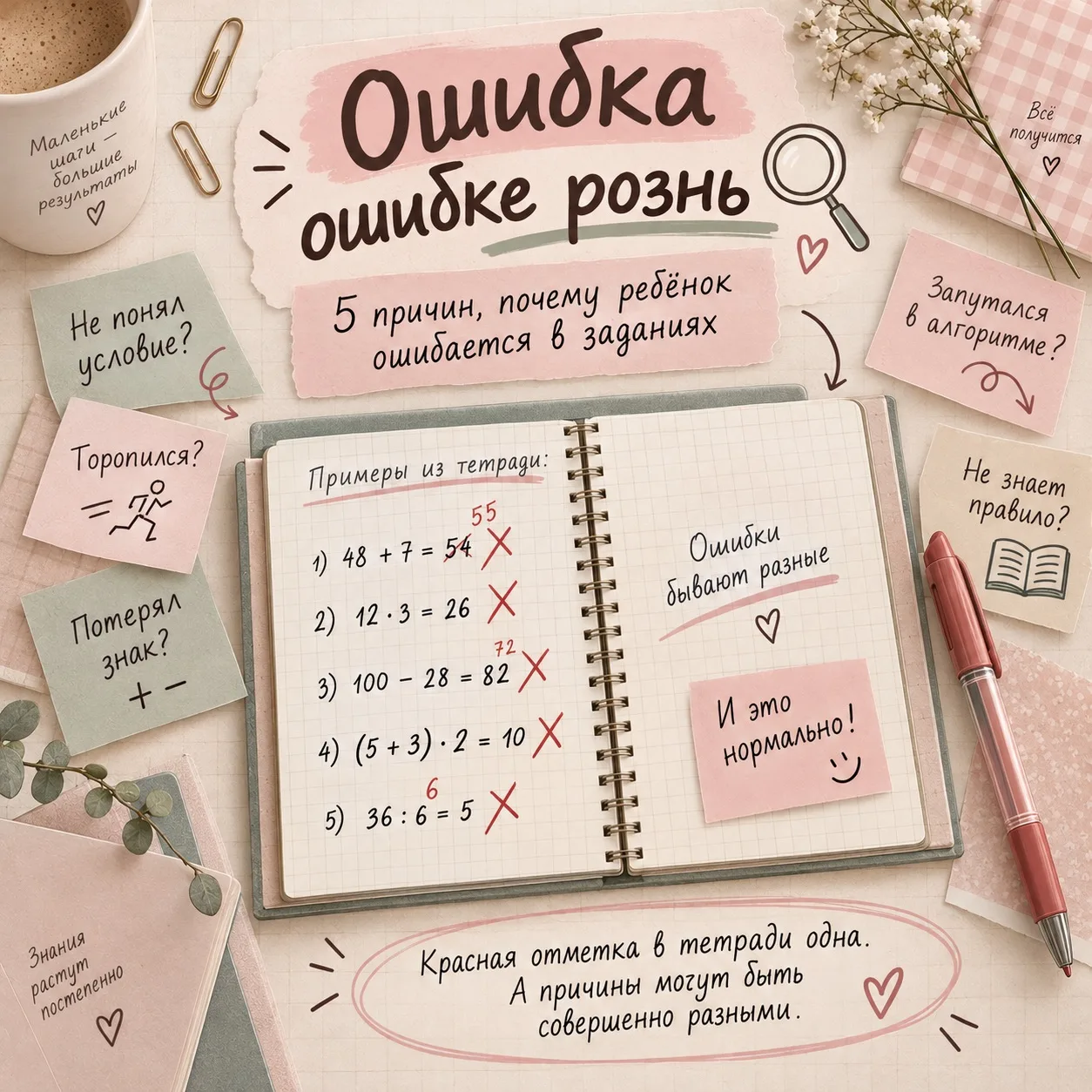 Ошибка ошибке рознь