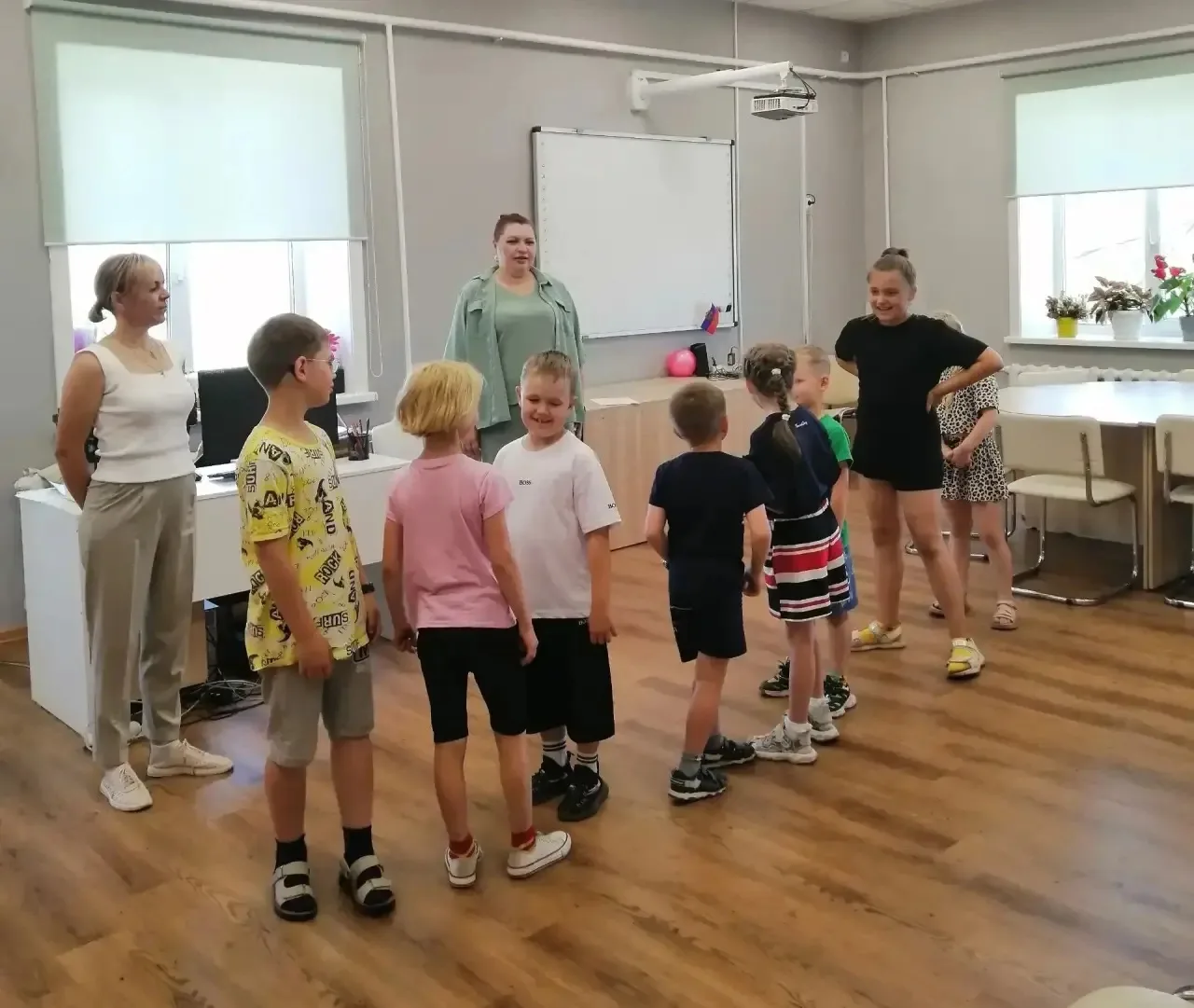Одиннадцатый день в марафоне  лагеря. 
После бодрящей зарядки и полезного завтрака ребята посетили м