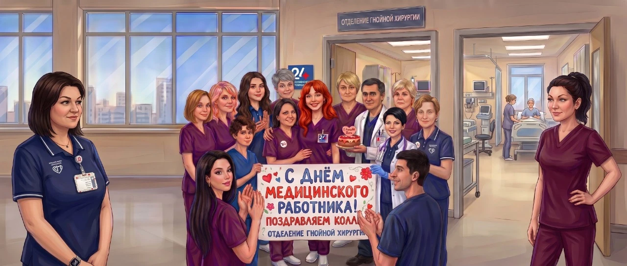 Среди наших сотрудников прошёл конкурс «Сердце больницы», и мы хотим поделиться с вами ...
