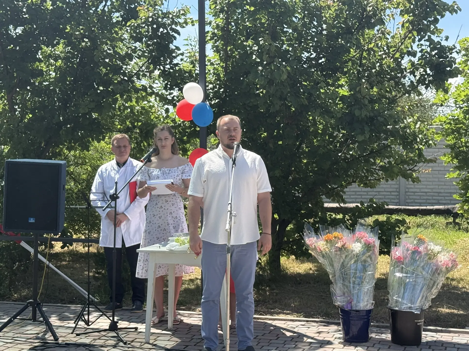 🌸 В Нижнегорской районной больнице прошло торжественное мероприятие, приуроченное ко Дню медицинско