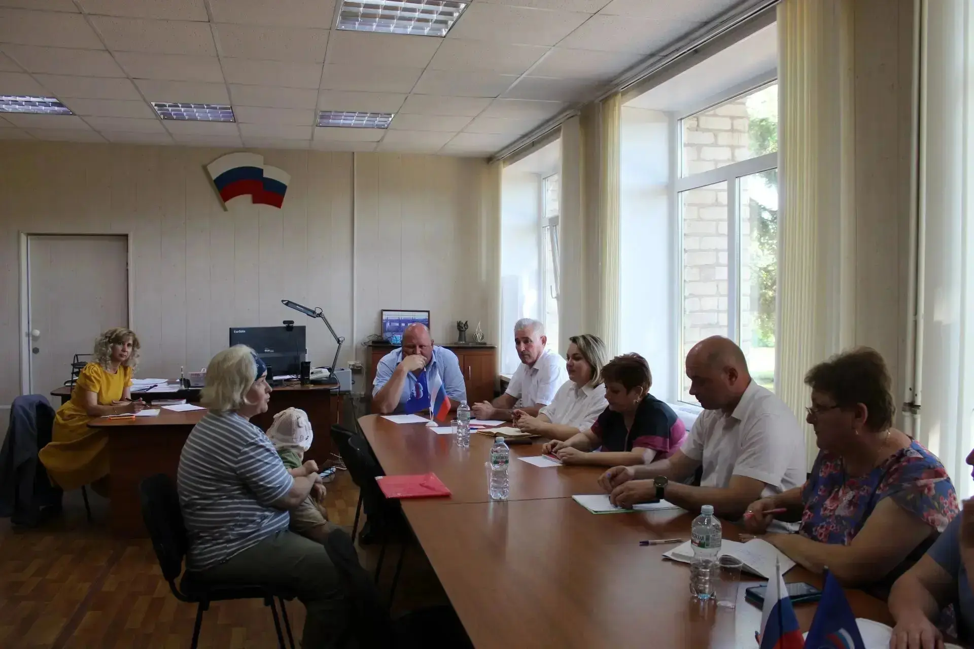 Сегодня в администрации Грачёвского района прошел прием участников специальной военной операции (СВО