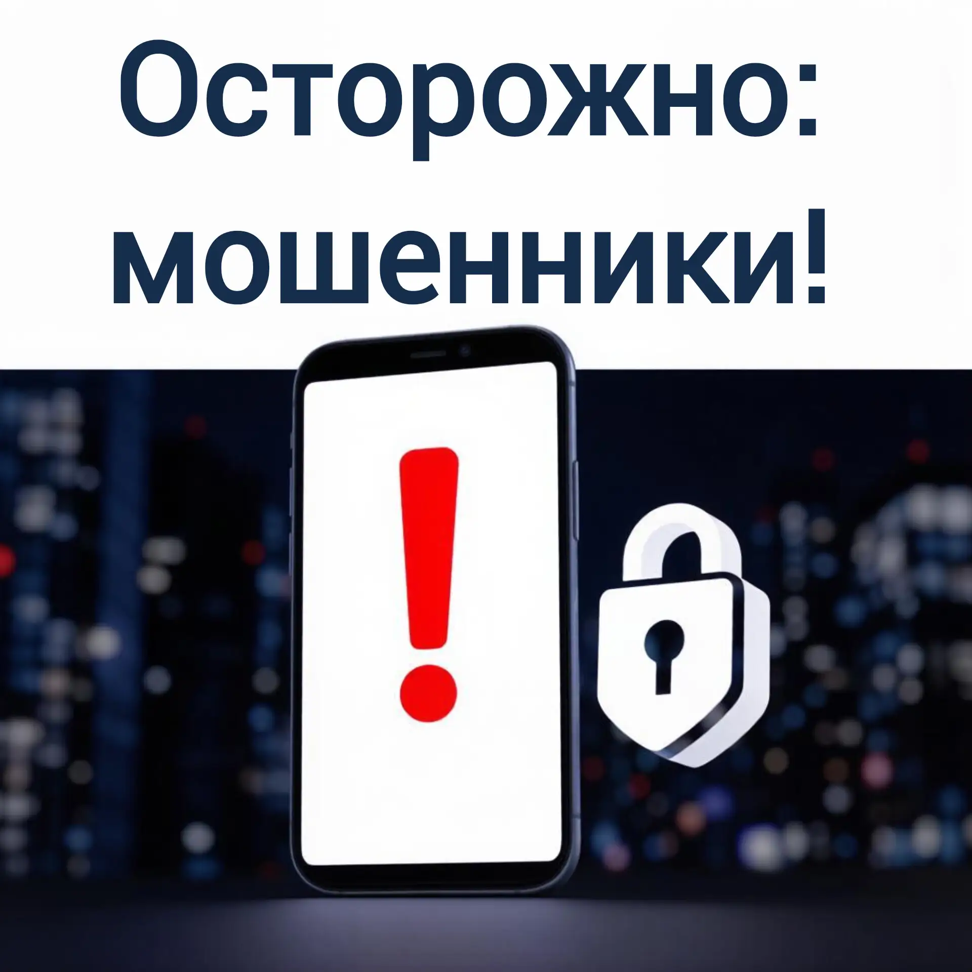 📞 Осторожно: мошенники снова активизировались