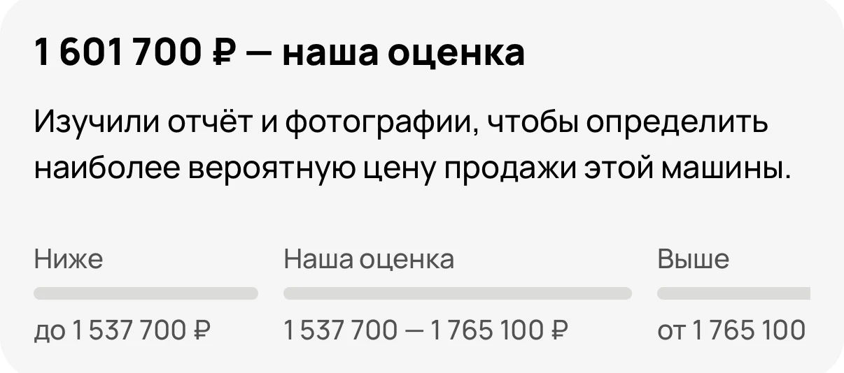 Сильно дешевле оценки предложим вам его..