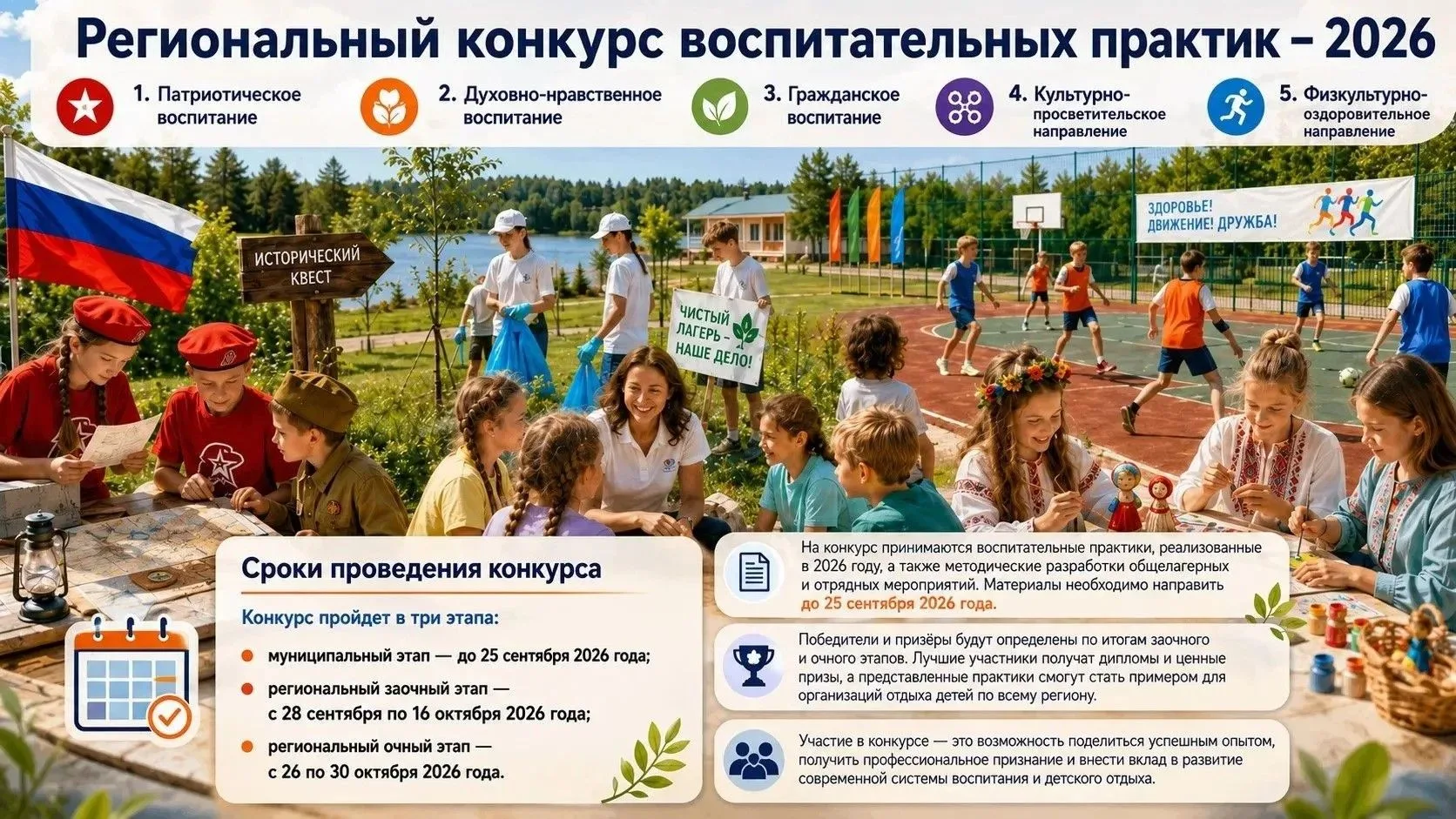 🎉 Региональный конкурс воспитательных практик – 2026: возможность представить лучший о...
