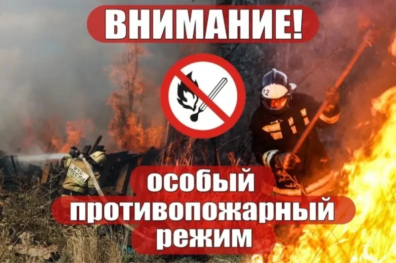 "В Свердловской области введён особый противопожарный режим"