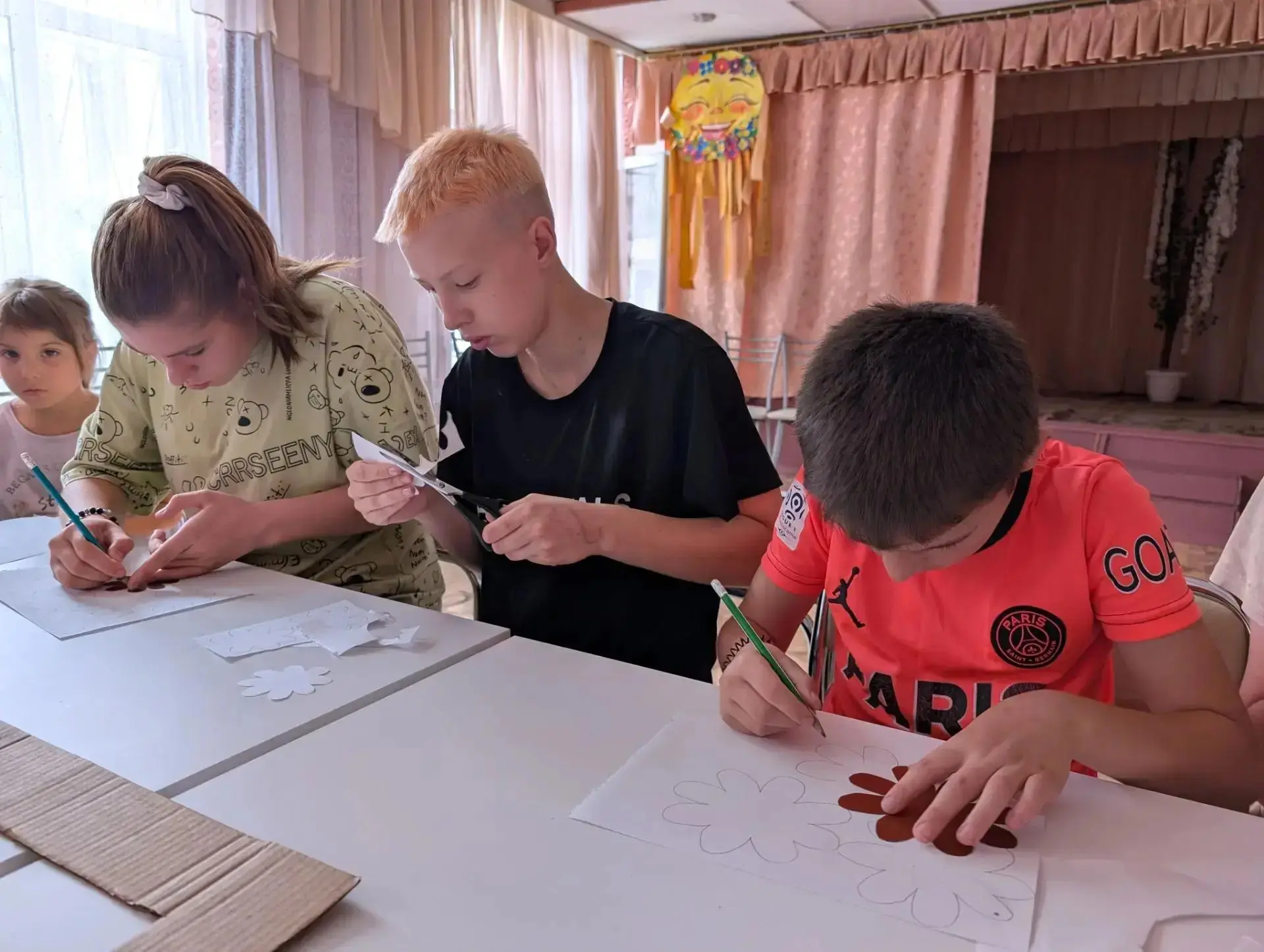 🎨В рамках художественно-эстетического воспитания в отделении по работе с несовершеннол...
