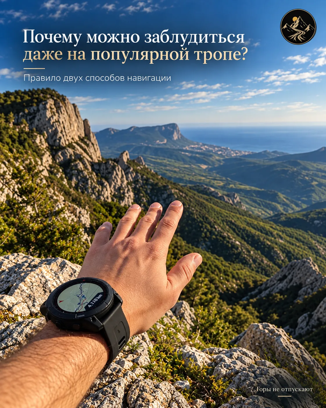 🧭 ПОЧЕМУ МОЖНО ЗАБЛУДИТЬСЯ ДАЖЕ НА ПОПУЛЯРНОЙ ТРОПЕ?