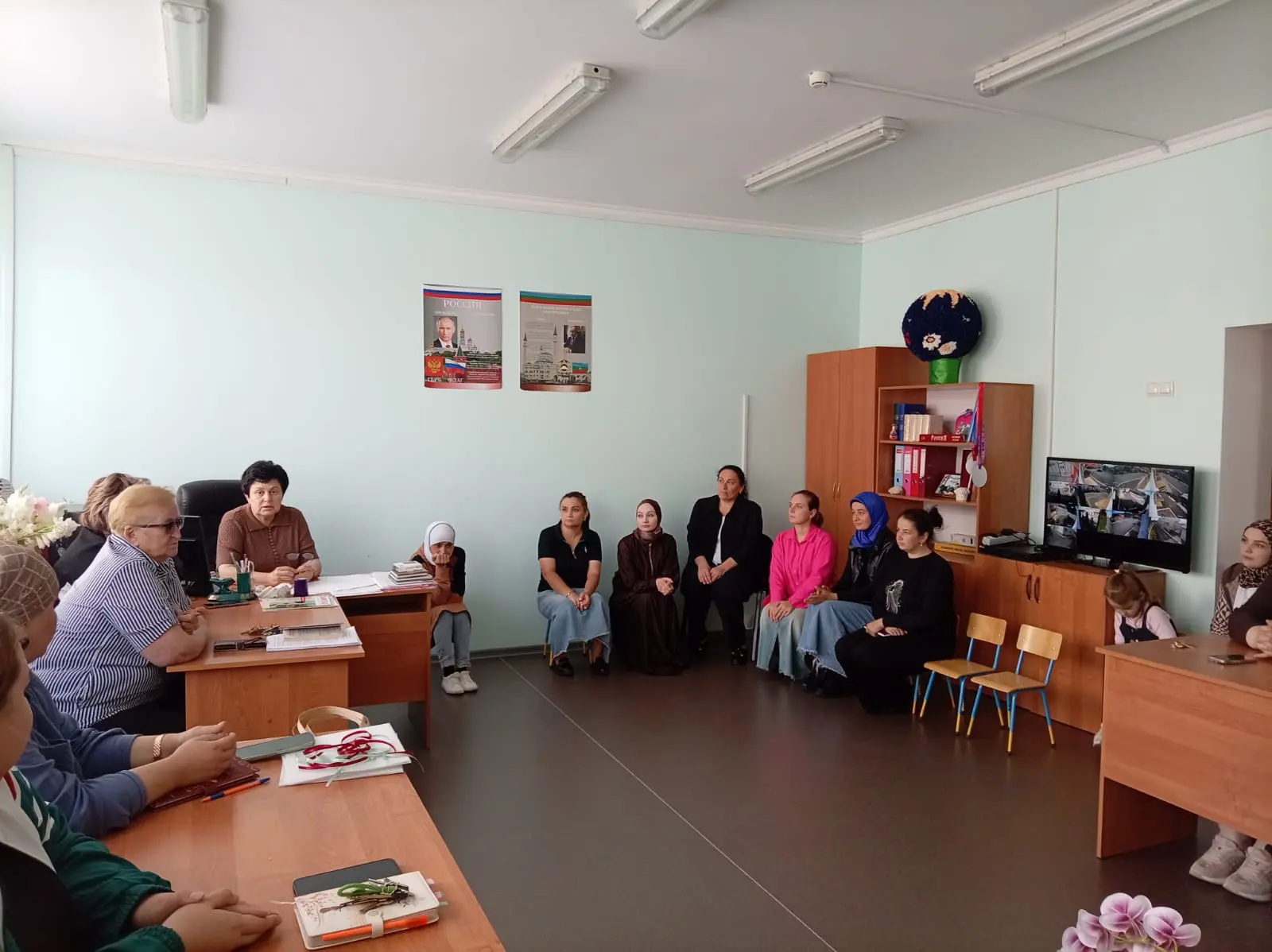 В детском саду состоялся педагогический совет, посвященный готовности к новому учебному...