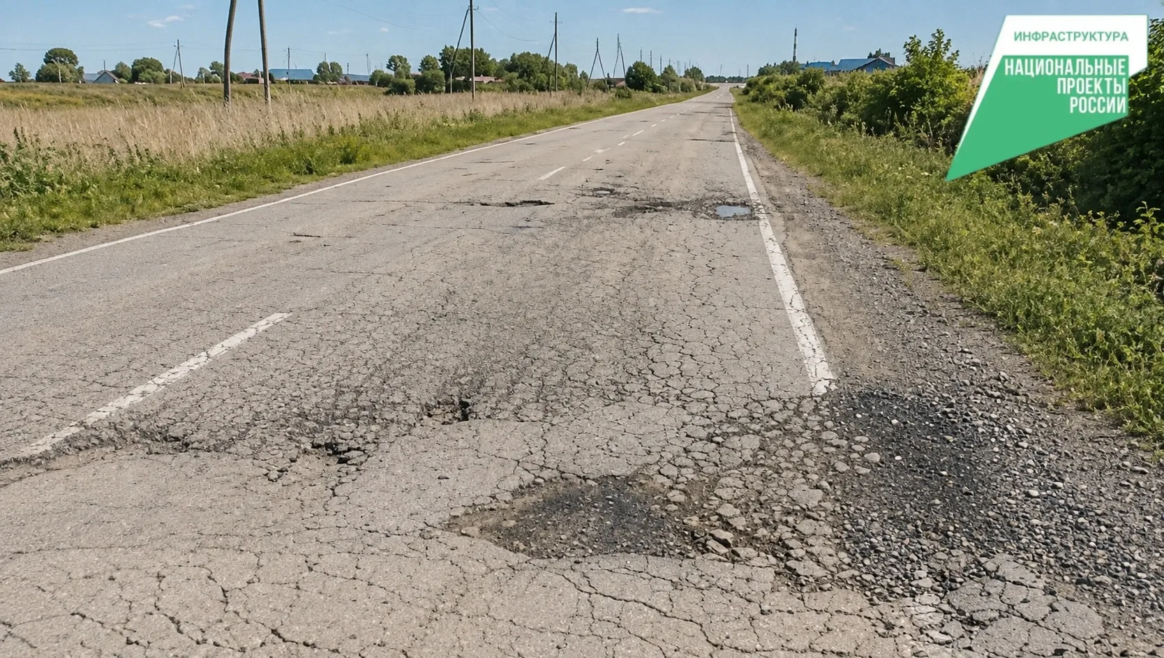 ⚡️Дорогу к Оренбургскому отремонтируют в 2027 году