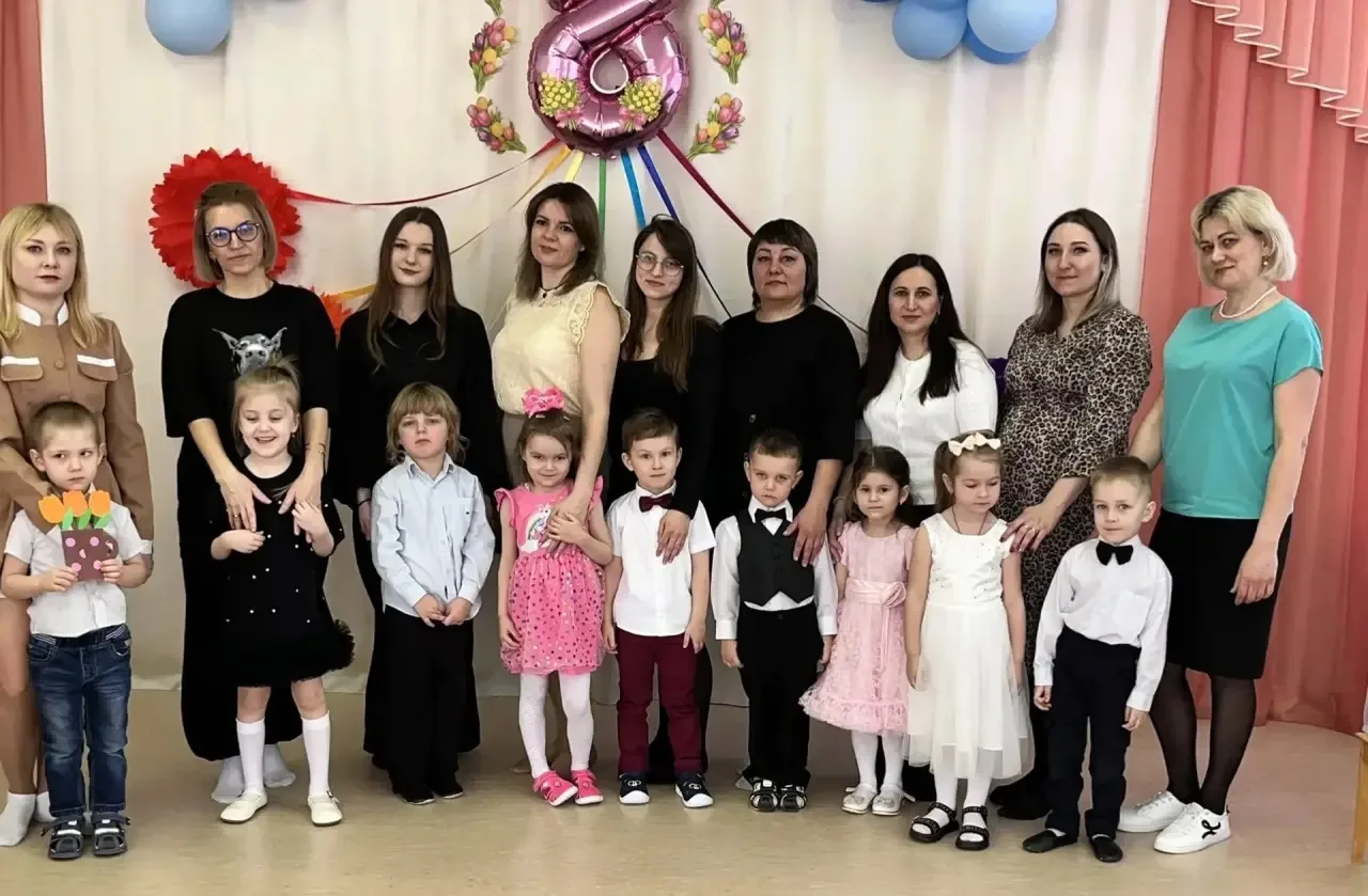 🌷 В средней группе прошел чудесный утренник, посвященный Международному женскому дню — 8 Марта! 💚 