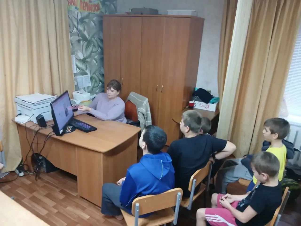Сегодня для детей состоялась учебная презентация "Знаменитые люди России ".