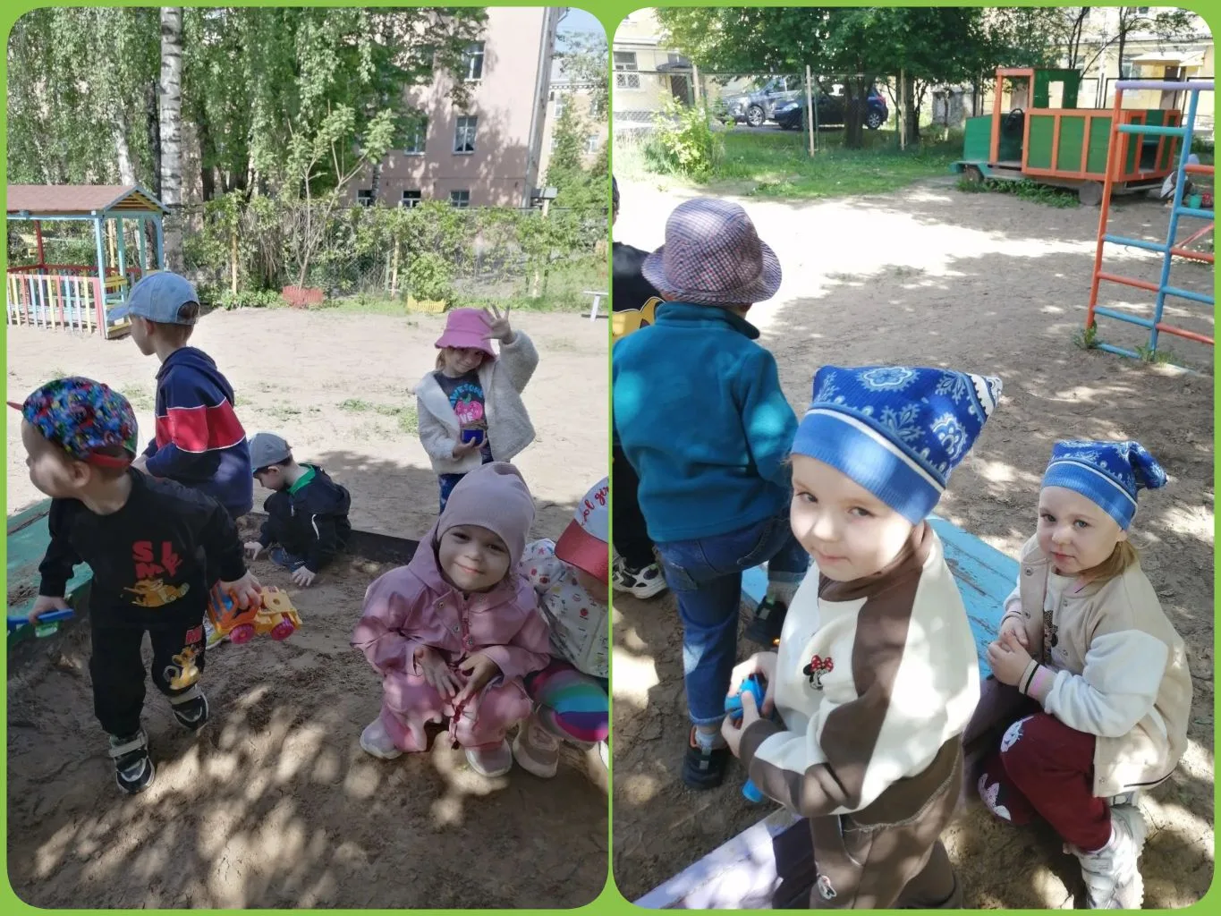 Весёлые прогулки — заряд бодрости для малышей 🌿✨