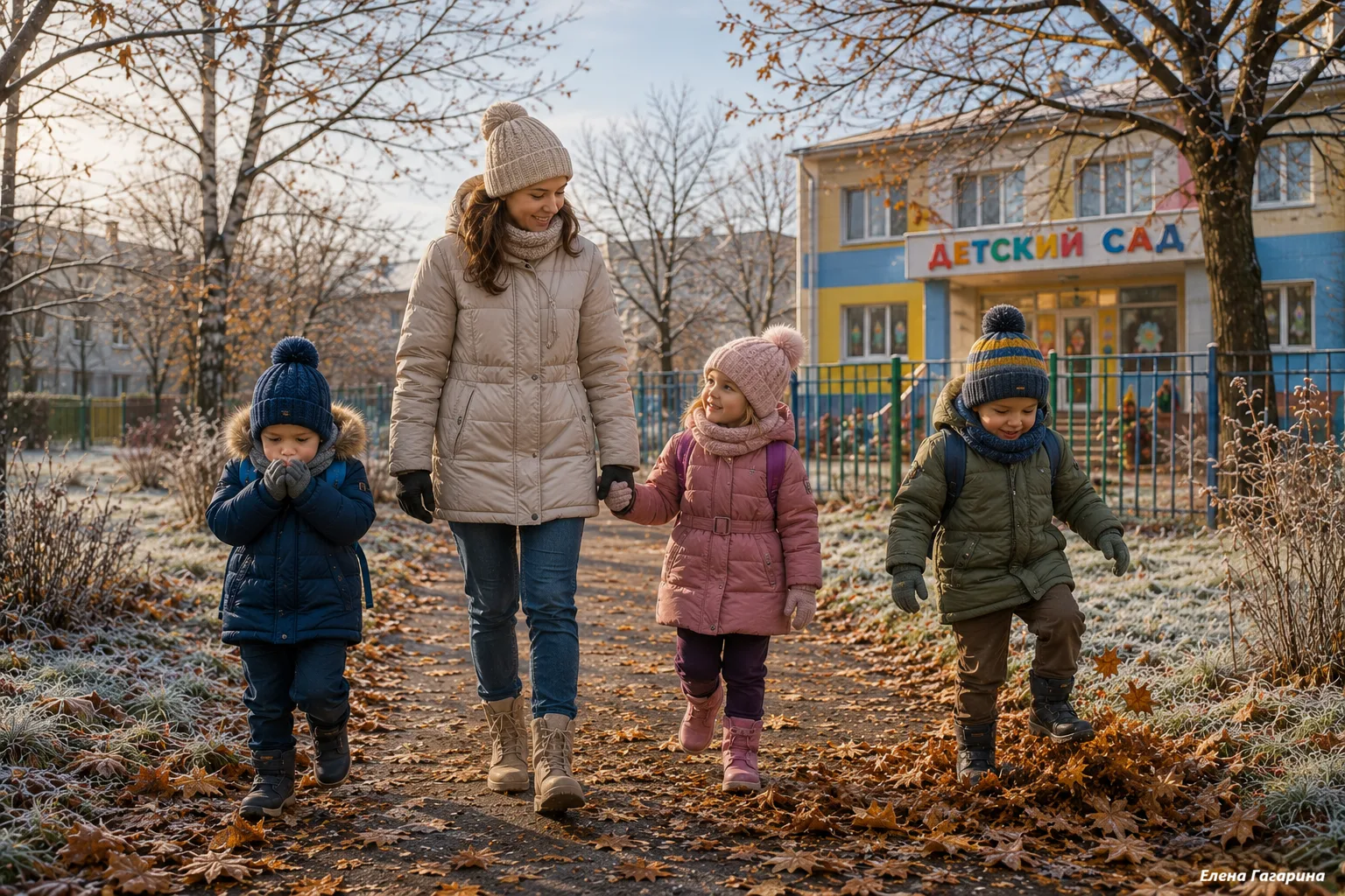 🍁СЮЖЕТНЫЕ КАРТИНКИ "ОСЕНЬ"