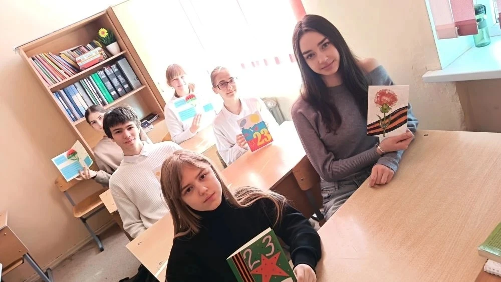 💫Учащиеся нашей школы приняли участие в акции "Внуки по переписке" совместно с благотворительным фон