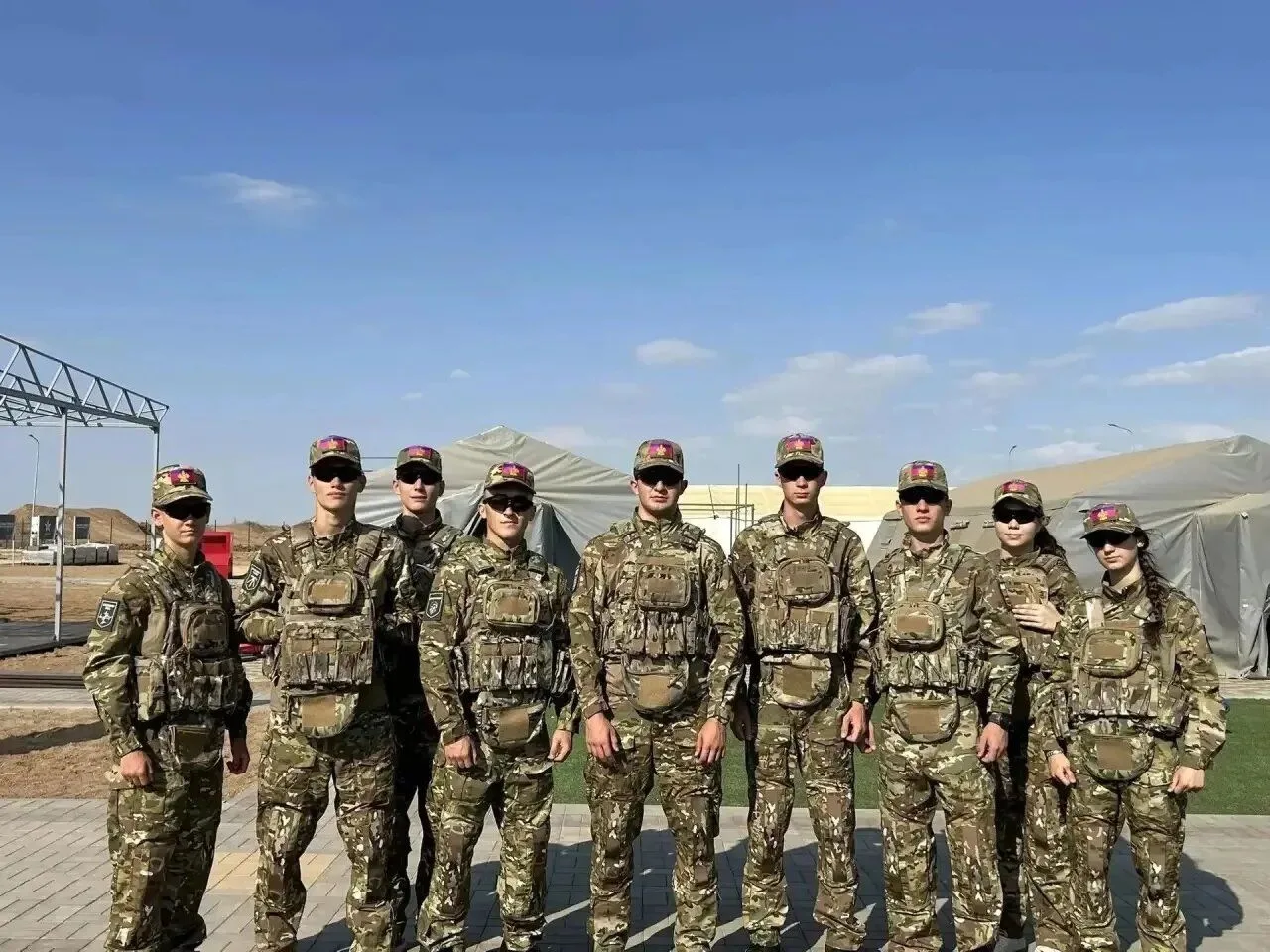 Команда из Туапсинского округа в финале всероссийской военно-патриотической игры «Зарни...