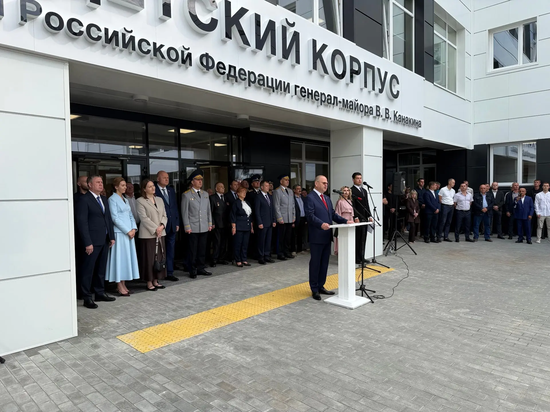 Начальник УФСИН России по Пензенской области Игорь Киреев принял участие в открытии шко...