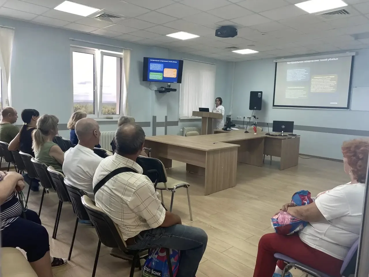 📌 Школа здоровья в поликлинике №3 города Иннополис

Сегодня занятие было посвящено актуальной теме 