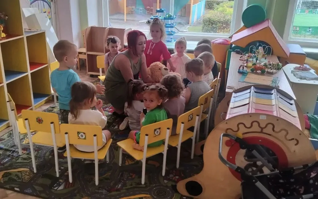 🐻 Сегодня в гости к малышам группы «Подсолнушки» заглянул самый добрый мишка! 🤗