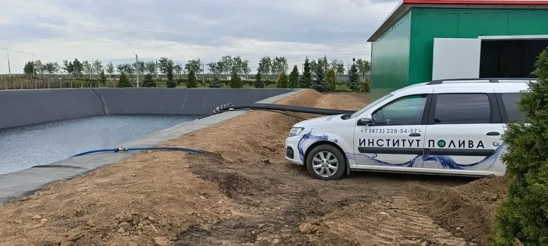 Продолжаем модернизацию системы орошения в садовом центре Веры Глуховой 🌱
