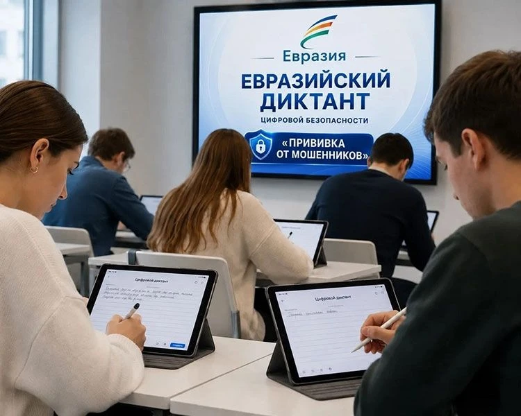 8 сентября 2026 года, в 11:00 (по мск.) стартует Евразийский диктант по цифровой безопа...