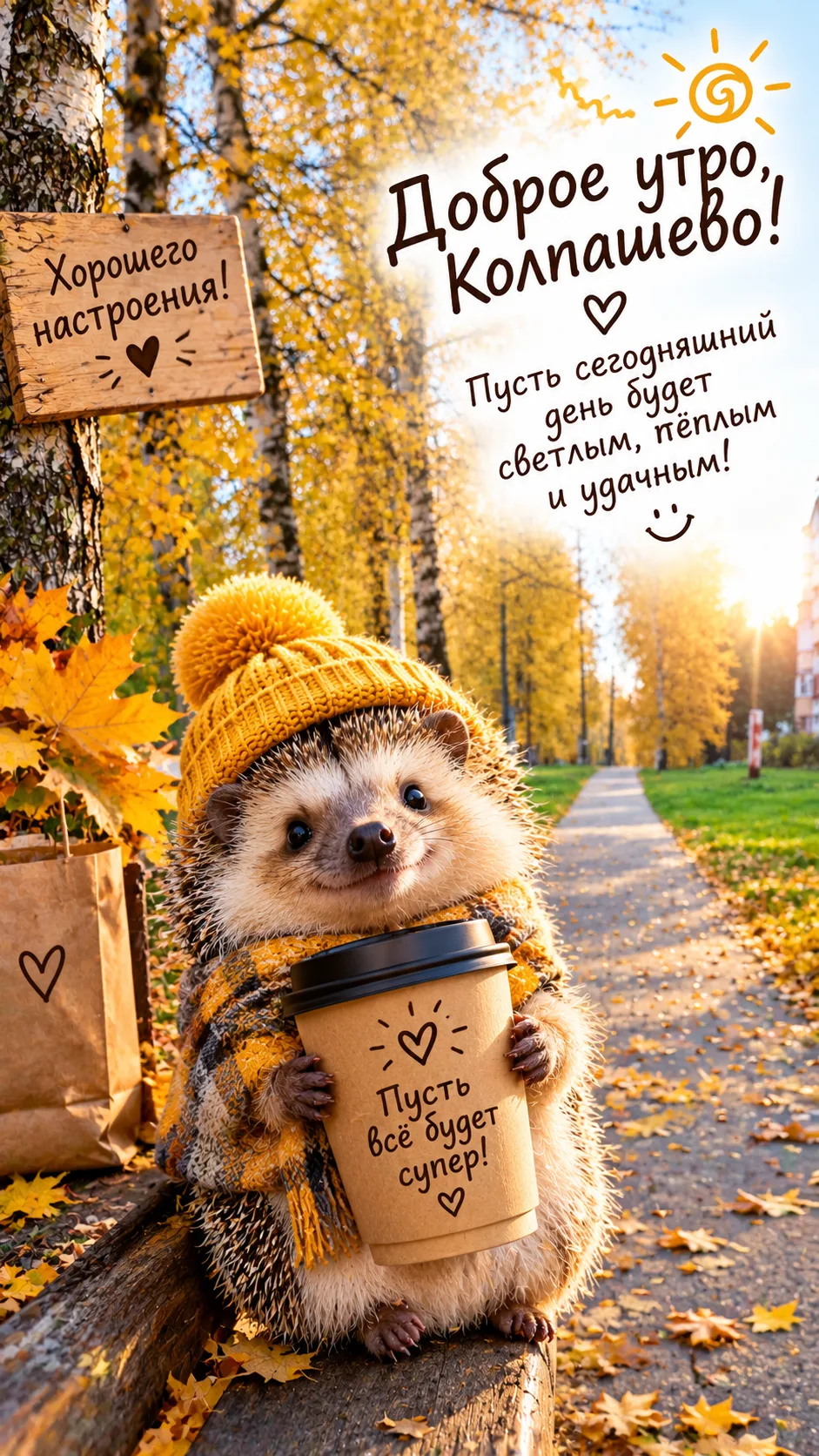 ☀️ Доброе утро, Колпашево! ❤️