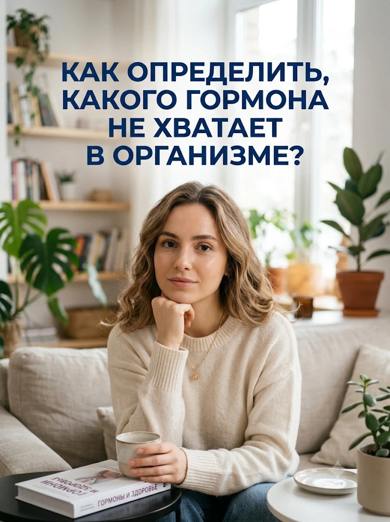 КАК ОПРЕДЕЛИТЬ, КАКОГО ГОРМОНА НЕ ХВАТАЕТ В ОРГАНИЗМЕ ?
