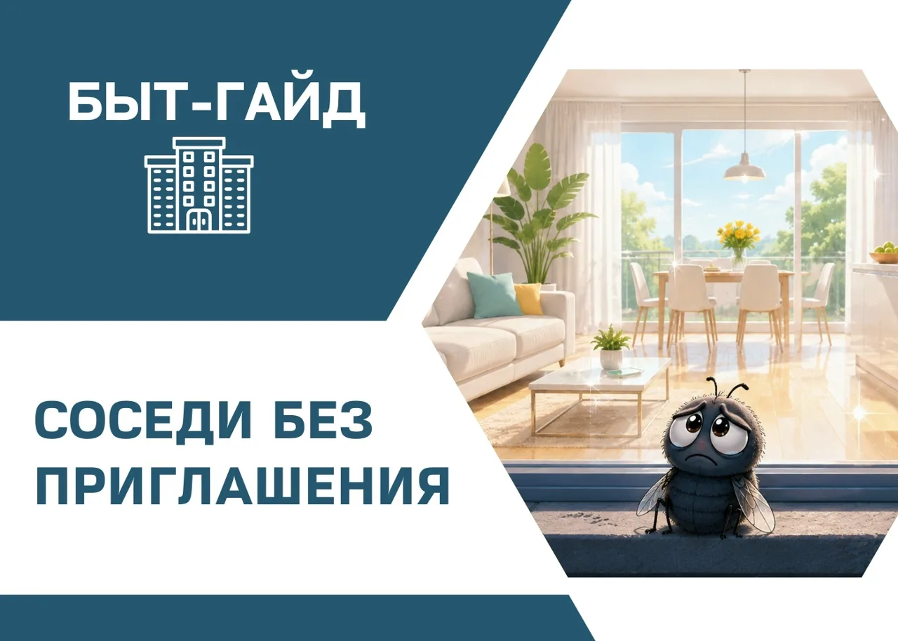 Летом насекомые становятся активнее и чаще появляются там, где для них есть подходящие условия. Част