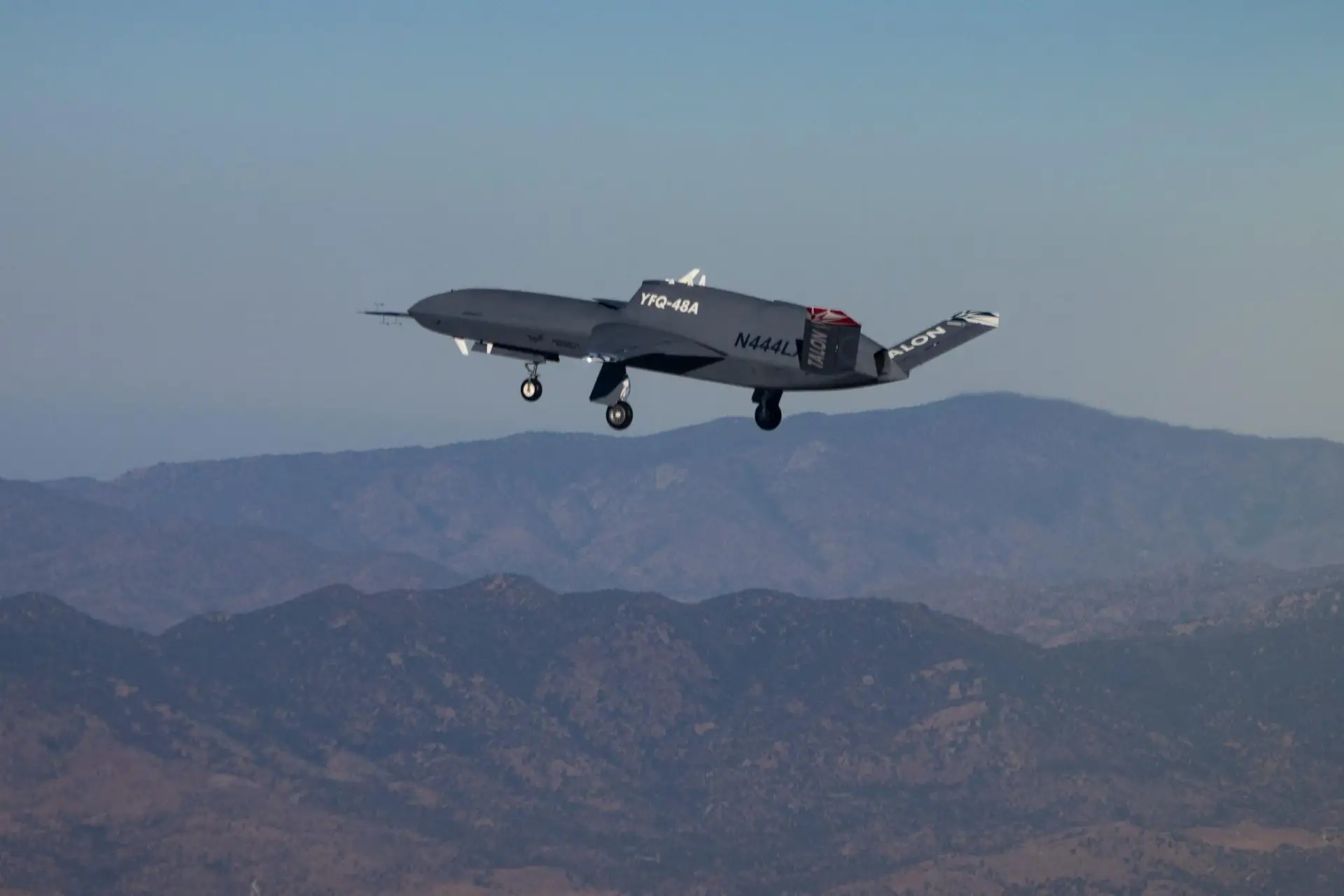 🇺🇸 YFQ-48A Talon Blue совершил первый полностью автономный полёт