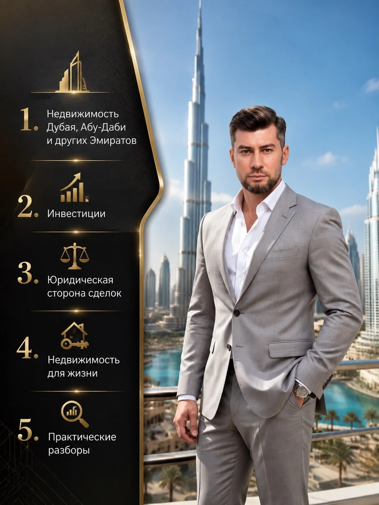 🇦🇪 Недвижимость в ОАЭ — не просто покупка красивой квартиры