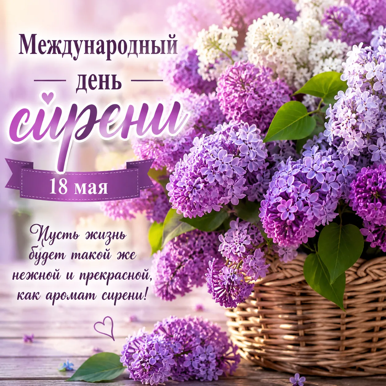 🪻Сегодня, в этот особенный Международный день сирени, мы с нашими воспитанниками отпра...