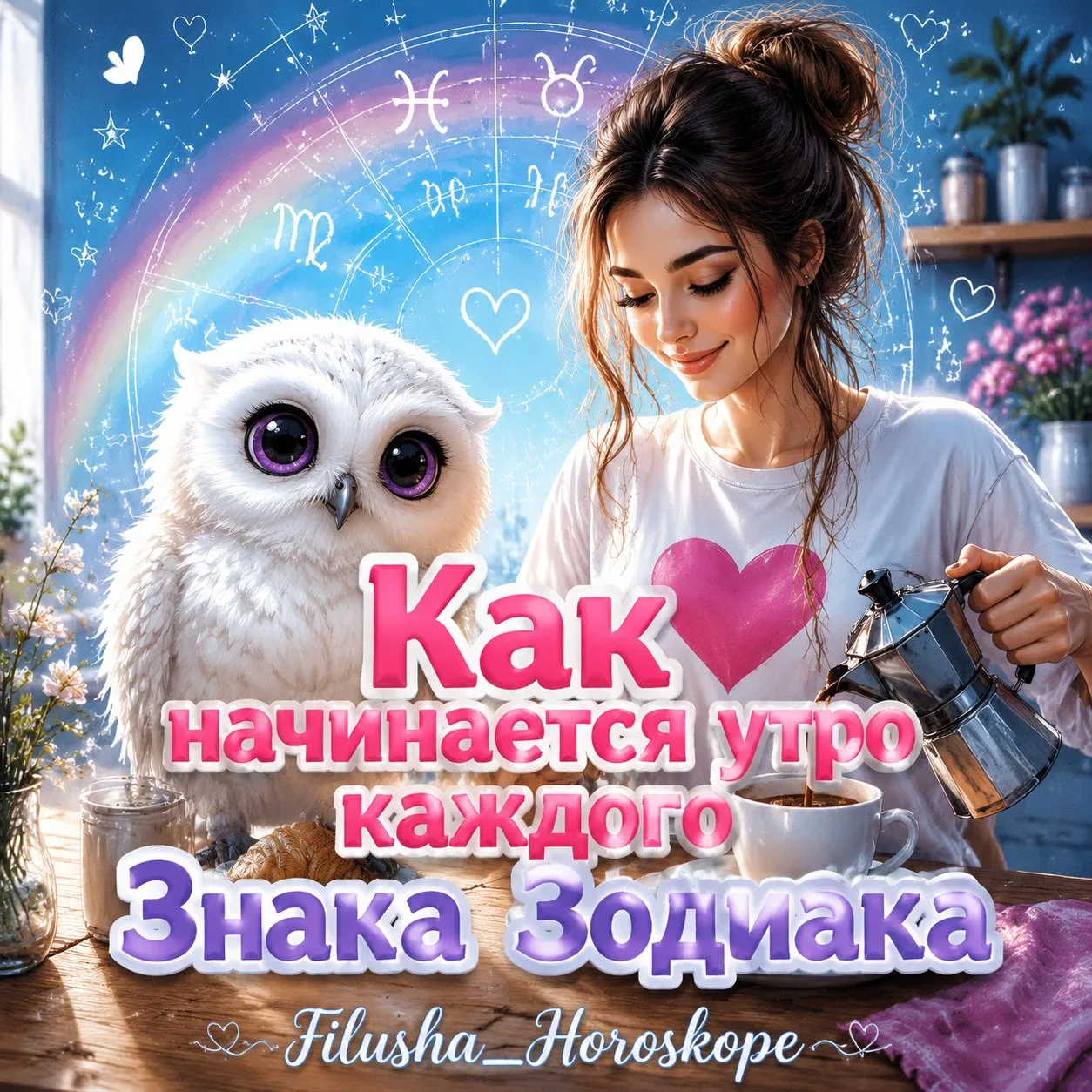 Как начинается утро каждого Знака Зодиака ☀️