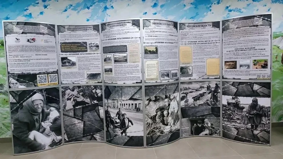 В Беловодском краеведческом музее вместе с коллегой, депутатом Юрием Юровым и руководством округа пр