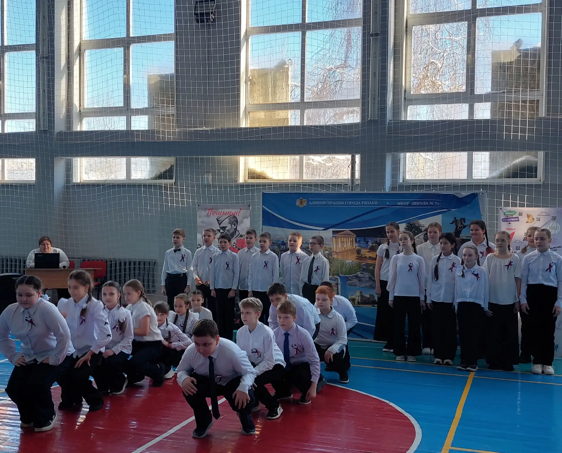 🎖👫КОНКУРС ВОЕННО – ПАТРИОТИЧЕСКИХ ФЛЕШМОБОВ👫🎖  17 февраля, в преддверии Дня защитника Отечества, уча