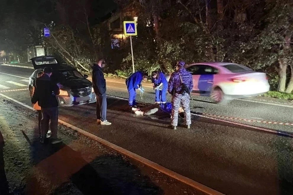 🚨 В Ольгино женщина погибла под колёсами иномарки на пешеходном переходе.