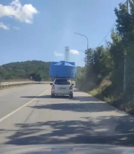 Когда разрешили в канистру...