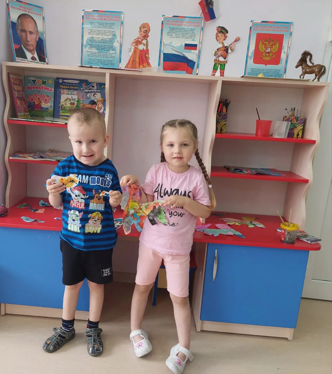 Эта неделя была посвящена патриотическому воспитанию  детей 🇷🇺Ребята нашей 2 младшей ...
