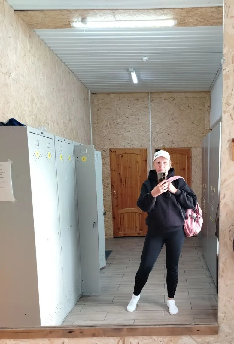 И я уже на тренировку ушлепала 💪