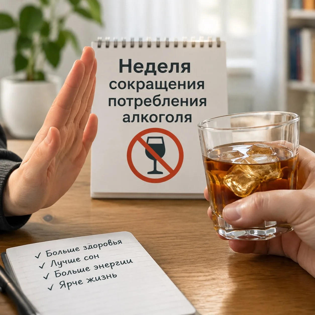 Неделя сокращения потребления алкоголя