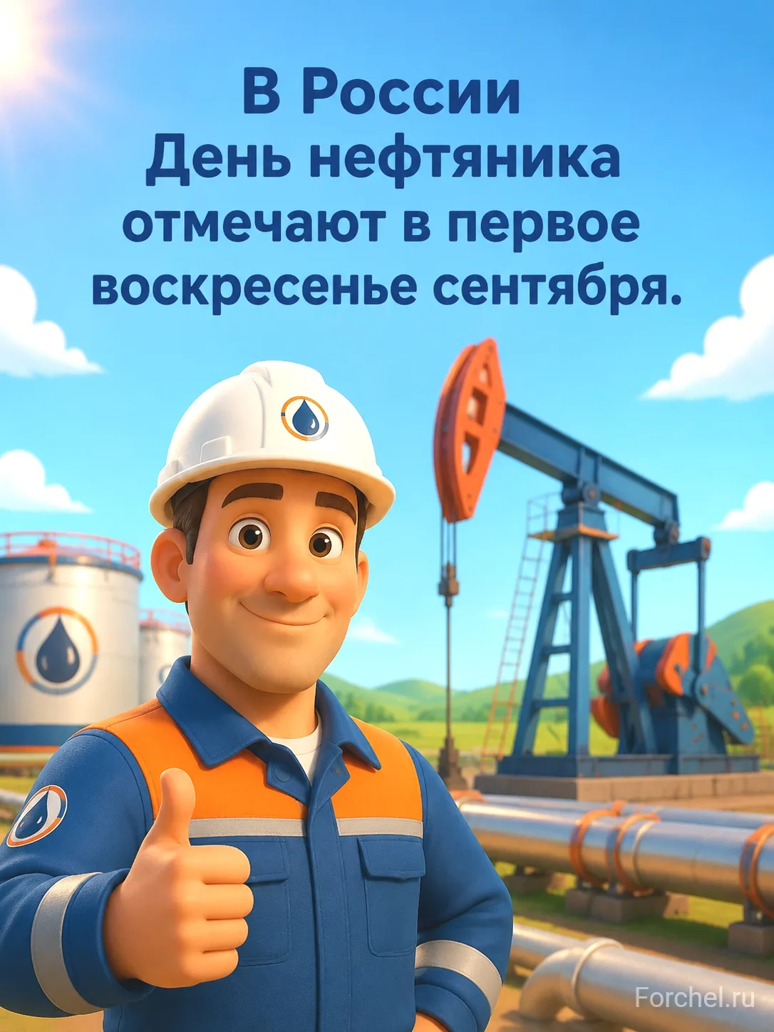 В России День нефтяника отмечают в первое воскресенье сентября 🗓.
