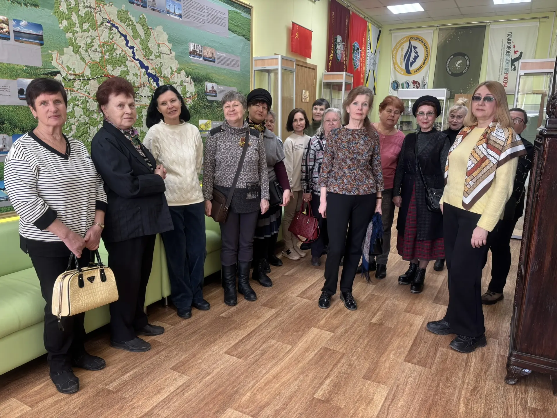 Сегодня у нас в гостях была экскурсионная группа из Серпухова  в рамках губернаторской ...